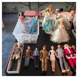 Barbie dolls and Barbie accessories