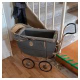 Vintage Shirley Temple baby buggy