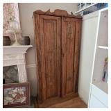 Vintage rustic cabinet