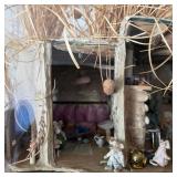 "Mouse Mansion" magazine featured miniature mouse diorama