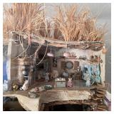 "Mouse Mansion" magazine featured miniature mouse diorama