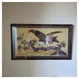Vintage Japanese silk embroidery