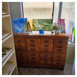 Vintage apothecary cabinet