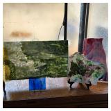 Stained glass panels