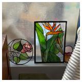 Stained glass panels