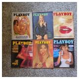 Vintage Playboy magazines