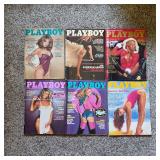 Vintage Playboy magazines