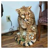 Life size vintage Townsend cheetah