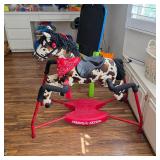Radio Flyer Freckles plush interactive riding horse