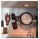 Rhythm Small World "Performing Musicians" vintage clock