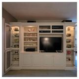 TV, vintage audio equipment, Limoges, Blue Ridge Pottery