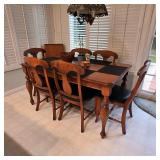 Ethan Allen British Classics 7-piece dining set