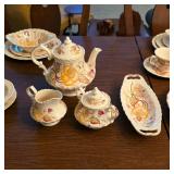Gorgeous Vernon Rose china serving ware