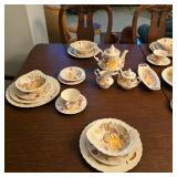 Gorgeous Vernon Rose china serving ware