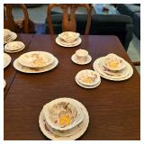 Gorgeous Vernon Rose china serving ware