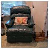 La-Z-Boy leather rocking recliner chair