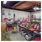 Huge collection of seasonal and holiday decorations and decor