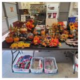 Fall and Halloween decorations