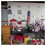 Huge collection of seasonal and holiday decorations and decor