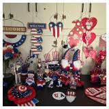 Patriotic, 4th of July, and Valentine