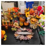 Fall and Halloween decorations