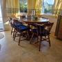 Nichols and Stone solid maple dining set