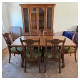 Gorgeous antique solid wood dining set