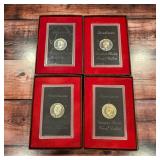 Eisenhower brown box proof silver dollars