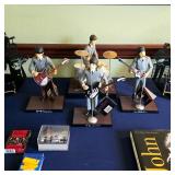 1991 Hamilton Collection "The Beatles" figure set
