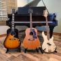 1962 Gibson J-160E guitar (Beatles - Serial # is 1 digit from John Lennon's guitar), 1963 Gibson J50