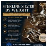 A rare opportunity for estate sale shoppers, silver buyers, and precious metals enthusiasts. A limit