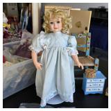 Vintage dolls, doll clothing, dollhouse furniture, and accessories