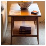 Paul McCobb Planner Group MCM end tables and coffee table with literature