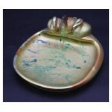 Lot # : 86 - Zsolnay Eosin Three Ducks Dish