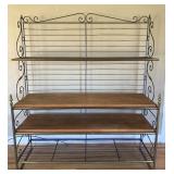 Lot # : 214 - Fabulous Brass & Steel French Bakers Rack