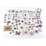 Lot # : 360 - Vintage Campaign Buttons 1920-60s FDR