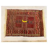 Lot # : 7 - Antique Turkmen Ensi Rug