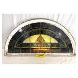 Lot # : 39 - Antique Kentucky Church Stained Glass Window