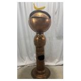 Lot # : 241 - Antique Barbershop Copper "The Globe" Towel Warmer