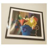Tarkay Itzhack signed lithograph.