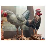 WOOD CHICKENS