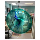 SALAMANDRA RONDEL SIGNED ART GLASS