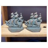 GALLEON BOOKENDS