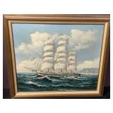 OIL ON CANVAS - ROBINSON