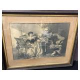 VINTAGE FRAMED ART