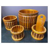 WOODEN BARRELS 