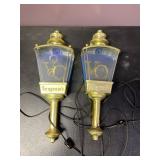 LIGHTED SEAGRAM VO WALL LAMPS