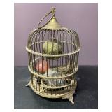 HEAVY BRASS BIRDHOUSE