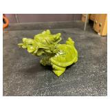 CARVED GREEN DRAGONTURTLE