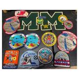 NAVY PATCHES LETTERMEN 